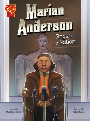 cover image of Marian Anderson Sings for a Nation